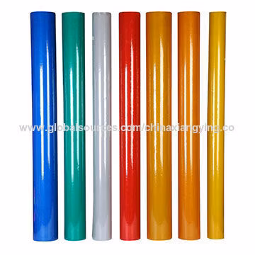 PVC ホットセール広告グレードの反射材フィルムのストライプ デザイン